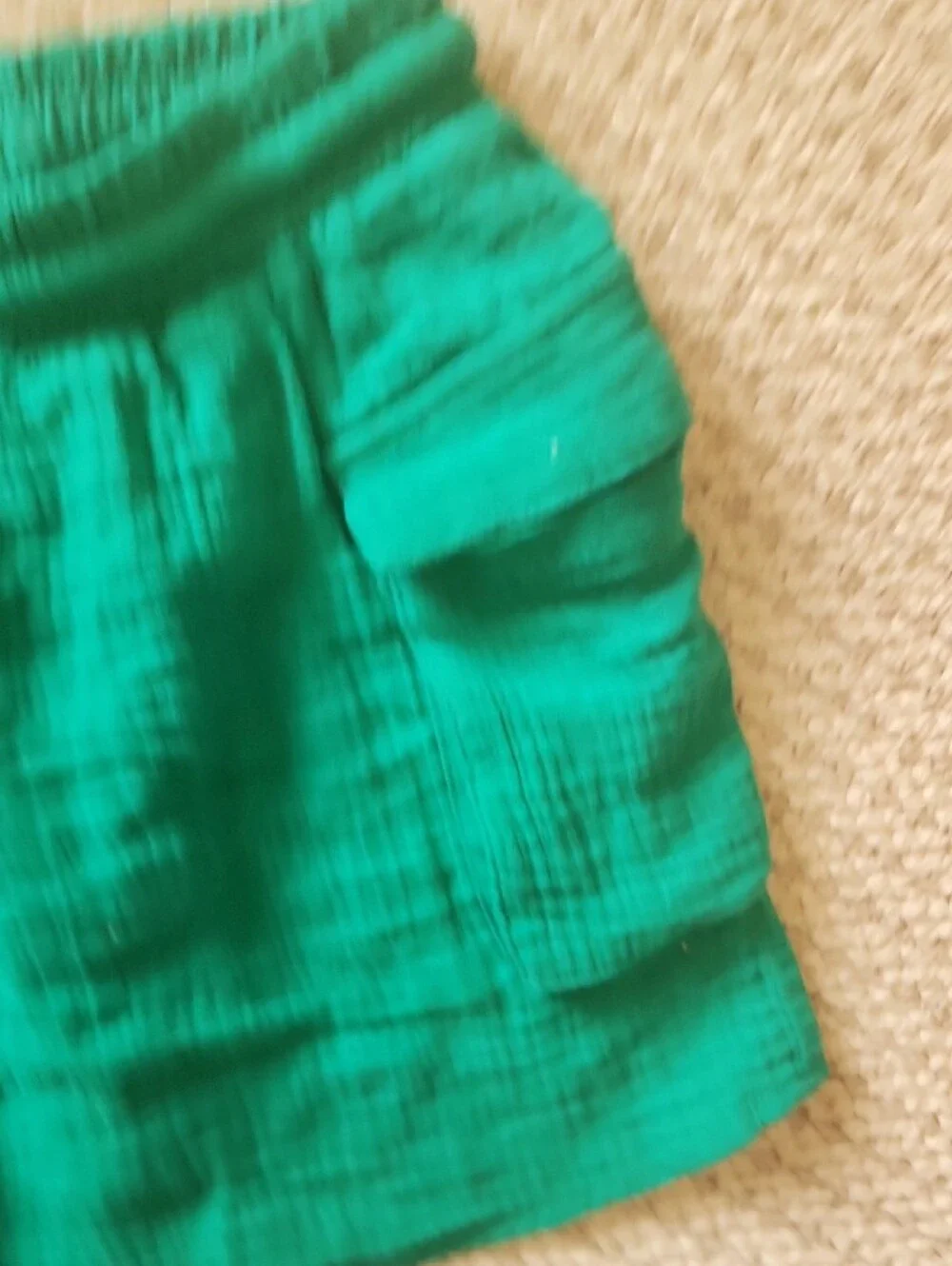 Altar'd  State Green Drawstring Cargo Pocket Women's Shorts